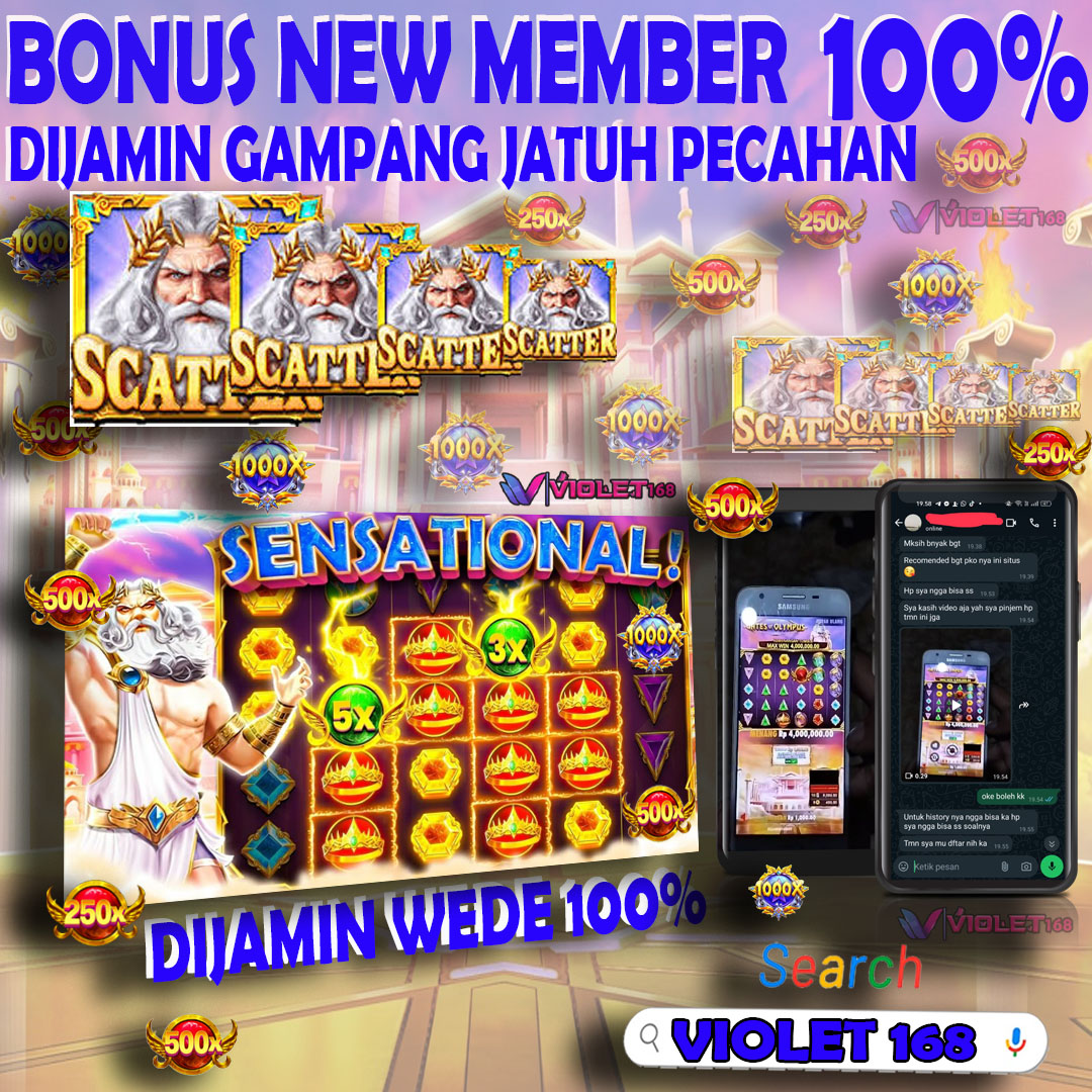 VIOLET168 SITUS TERAMAN , TERAMANAH DAN TERPERCAYA